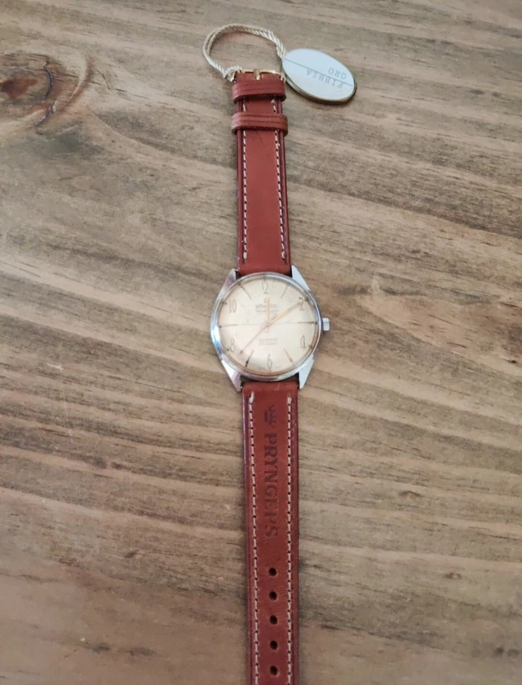 OROLOGIO MECCANICO SVIZZERO ATLANTIC WORLDMASTER ORIGINAL 61660 Stainless Steel - Imagen 1 de 4