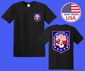 American Wrestling Association Hombre Negro Talla S-5XL - Imagen 1 de 1