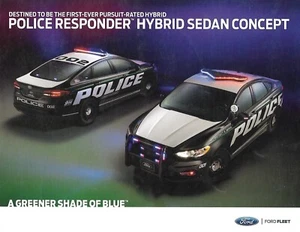Folleto - Ford - Police Responder híbrido sedán concept car Pursuit (A1507) - Imagen 1 de 1