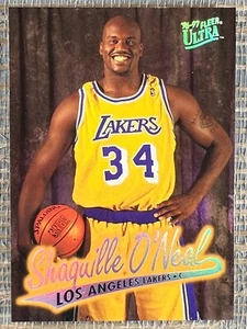 Shaquille O'Neal 1996-97 Fleer Ultra #55 Los Angeles Lakers - Picture 1 of 2