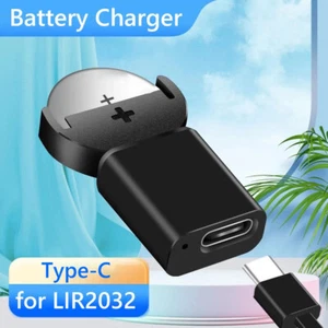 LIR2032 1632 2025 2016 Button Coin Cell Battery Charger USB Charge Rechargeable - Picture 1 of 14