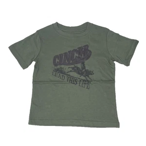 Cinch® Youth Boy's Olive Green Rodeo Graphic T-Shirt MTT7670124 - Picture 1 of 5