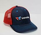 Valvoline Motor Oil Baseball Cap Hat Adjustable Mesh Embroidered Red Navy Blue 