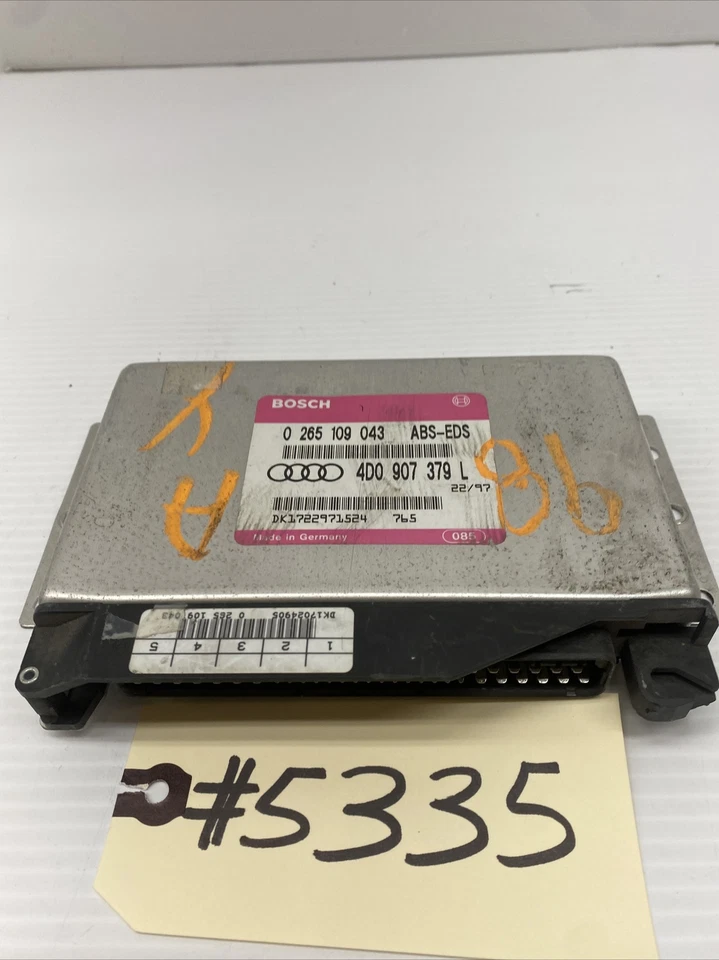 Audi A4 1998 ordenador ABS 0265109043 4D0997379L Foto 1 de 4
