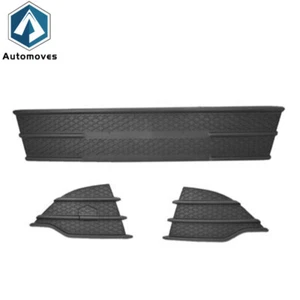 Front Bumper Lower Grille and Fog Lamp Cover Kit 3Pcs For 2013-2016 Ford Escape - Bild 1 von 8