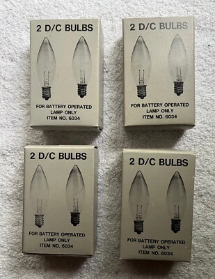 D/C light bubs #6034 - Two Pack - Four Packs - Image 1 of 2