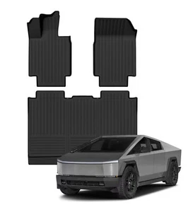Juego de 3 alfombrillas 5 plazas para Tesla Cybertruck 2024 2025 - Imagen 1 de 7