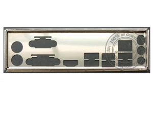 I/O Shield backplate For GIGABYTE B450M GAMING B450M-GAMING Motherboard IO - Afbeelding 1 van 4
