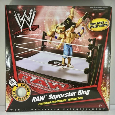 WWE Wrestling Ring RAW Superstar Ring 2010 - Image 1 of 4