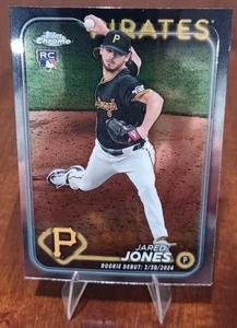 2024 Topps Chrome Update Series - #USC43 Jared Jones Rookie Debut "Refractor" RC - Picture 1 of 2