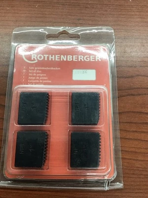 Rothenberger 70920 Pipe Threading  Dies, Npt, 1 In - Image 1 of 2