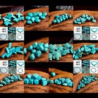 100g mix Style natural  Turquoise Beads for DIY Jewerly Making Crafts-Necklace