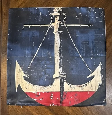 Funda Almohada Concha Costera Playa Náutica Velero SIN INSERCIÓN DE ALMOHADA Foto 1 de 2