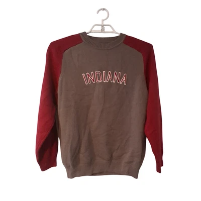 Hillflint Nuevo Con Etiquetas Suéter Para Hombre XL Universidad de Indiana Cuello Redondo Foto 1 de 4