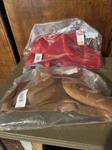 NUEVO CON ETIQUETAS Lote De 2 Cacique Ligeramente Forrado Balconette Sujetador Corsé Rojo Encaje Marrón 46 DD - Imagen 1 de 21