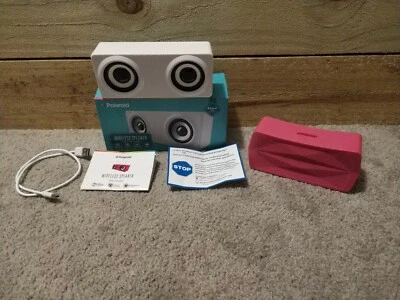 Alto-falante sem fio Polaroid Bluetooth PBT558 + alto-falante rosa frete grátis - Imagem 1 de 4