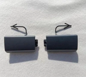 2x Rear LH RH Bumper Tow Hook Eye Cover No paint for Audi Q7 10-15 sline s-line - Picture 1 of 2