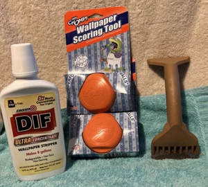 Wallpaper Removal Tools and Stripper DIF WP Chomp Scoring (2) & Scraping Tool - Picture 1 of 7