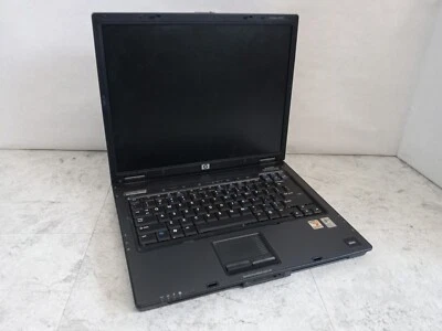 HP Compaq nx6325 15" Laptop AMD Turion X2 CPU 1GB RAM - BOOTS - READ -RR - Image 1 of 4