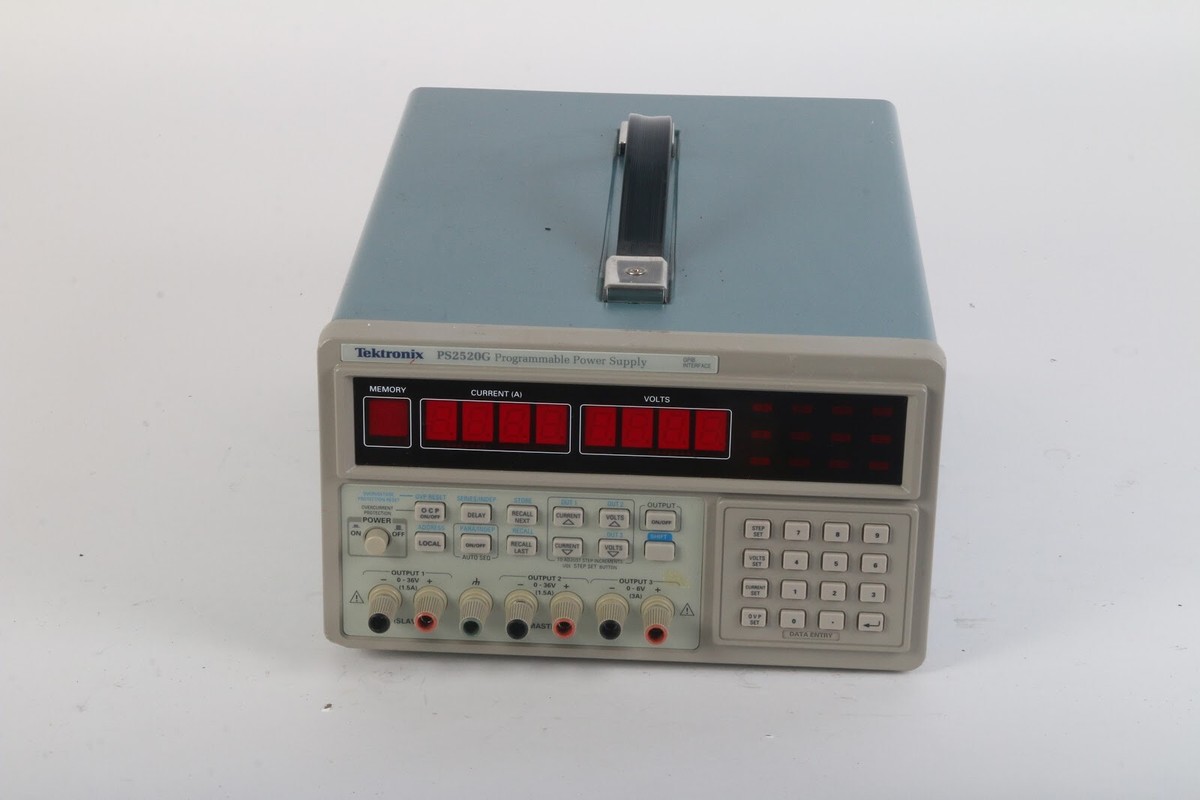 Tektronix Industrial Adjustable Power Supplies with 3 Tektronix Industrial Adjustable Power Supplies with 3