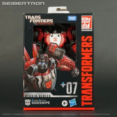 SIDESWIPE Transformers Studio Series Gamer Edition +07 Deluxe WFC 2024 New - Image 1 of 4