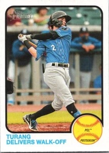 2022 Topps Heritage Minor League #104 Brice Turang - Picture 1 of 2