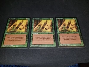 MTG 1x Revised green uncommon LP German FBB Regrowth ships w/ tracking - Picture 1 of 2
