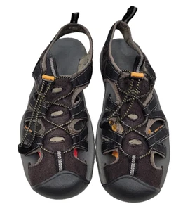 Keen Newport H2 Sandals Mens 11.5 Closed Toe Water Hiking Sport Hybrid Black - Picture 1 of 12