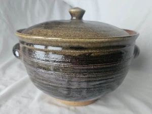 Gwen Hanssen-Piggott studio pottery tableware large terrine - Picture 1 of 13
