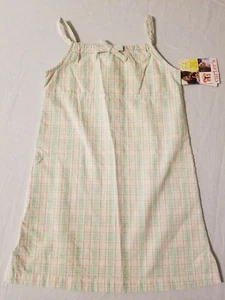 NWT Carters Girls Green Plaid Sundress Size 4 Spring Summer Kids - Picture 1 of 7