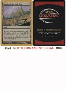 Temple of the False God (Gabriel Nassif - 2004) World Championship NM ABUGames - Picture 1 of 1