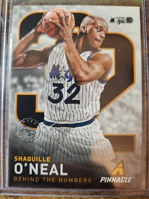 2013-14 Panini Pinnacle Shaquille O'Neal detrás de los números prueba de artista SP #20 Foto 1 de 2
