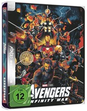 The Avengers: Infinity War - Mondo Steelbook (4K UHD+Blu-ray) 🔥RARE🔥New&Sealed