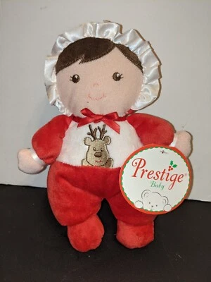 Prestige 8" Peluche Sonajero Bebé Muñeca Navidad Vacaciones Morena Niña Foto 1 de 2