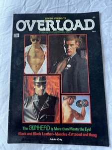 Overload 1981 Ausgabe Nr. 1 Gay Erotic Magazin Vintage - Bild 1 von 1