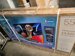 Hisense 55" 55U7N Smart 4K google TV Mini-Led ULED 144Hz Gaming TV U7 series - Picture 1 of 3