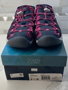 Ocean + Coast Crystal Ombre blaue Wasserschuhe Sandalen Damengröße 6,5 M - Bild 1 von 9