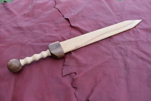 Hand Crafted Wooden Pompeii Style Roman Gladius Training sword. - Picture 1 of 4