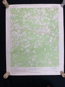 1968 Efland North Carolina USGS Map Orange County NC - Picture 1 of 12