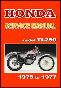 HONDA Workshop Manual TL250 Trials 1975 1976 1977 Maintenance Service & Repair - Picture 1 of 4