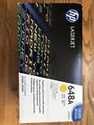 New Genuine Hp 648A Yellow Toner Print Cartridge Ce262a   Factory Sealed Box