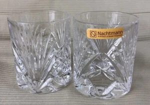 Nachtmann Palais Lote 2 Vasos de Whisky Vaso 288 ml Rocks Vasos Cristal de Plomo - Imagen 1 de 8