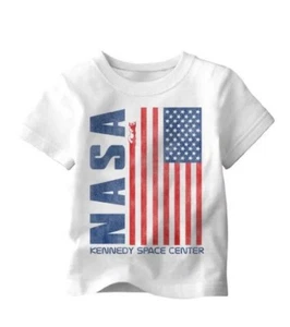 NEW Girl's 4T NASA Kennedy Space Center Graphic T-Shirt *Forever & Always* - Picture 1 of 1