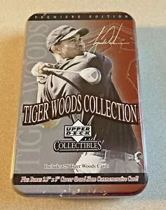 2001 Upper Deck Golf Premier Edition Tiger Woods Collection 25 Cards Sealed Box - Picture 1 of 2