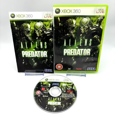 Aliens vs. Predator (PAL Xbox 360, 2010) *Near Mint* Complete *Disc Perfect* - Image 1 of 4