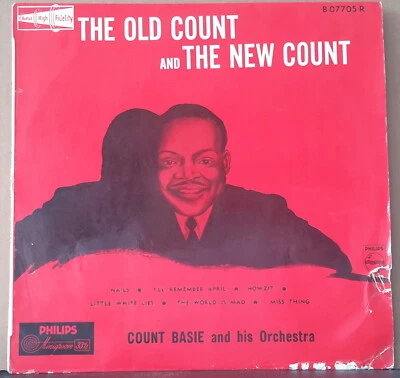 COUNT BASIE & HIS ORCHESTRA - THE OLD COUNT AND THE NEW COUNT PHILIPS AUS 10"LP - Image 1 of 3