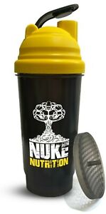 Protein Shaker Bottle Plastic Mixer Cup Whey Protein Shake Gym Pre Workout 700ml