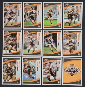 2008 NRL COLLECTOR CARDS ‘WESTS TIGERS TEAM SET’ COURIER MAIL *MINT* - Picture 1 of 2