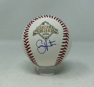 Shane Victorino Signed Rawlings Official 2008 World Series Baseball PSA 260 - Picture 1 of 2