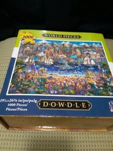 Buffalo Games DOWDLE Puzzle 1000 Piece WORLD PIECES New 1999 - Picture 1 of 3